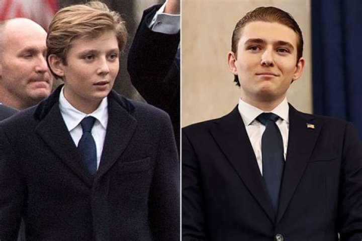 Barron Trump back in the spotlight for White House holiday