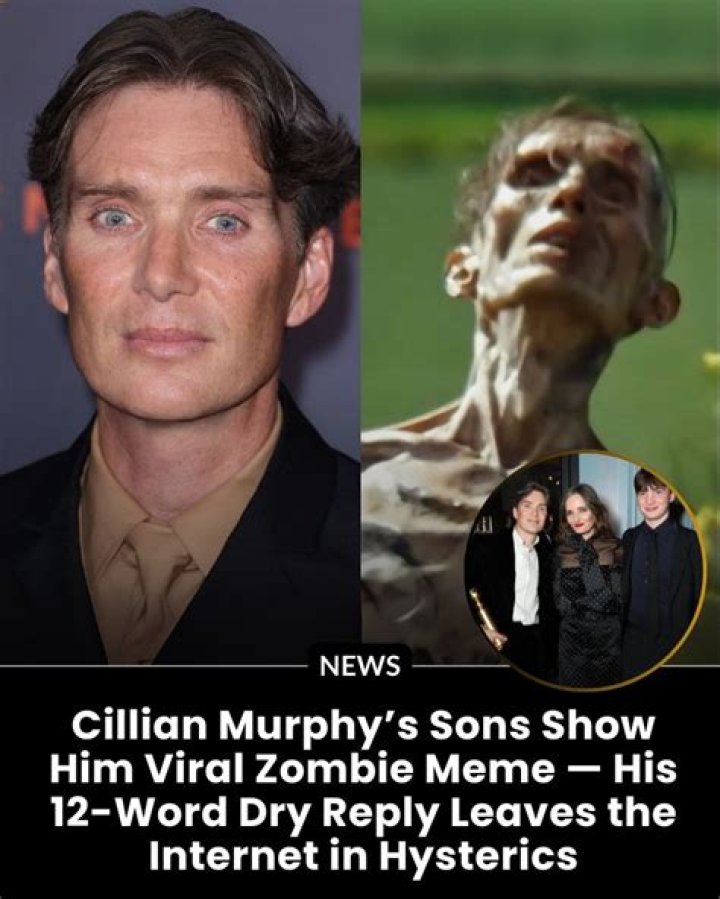 Cillian Murphy&rsquo;s Sons Him on His Milestone Oscar Victory