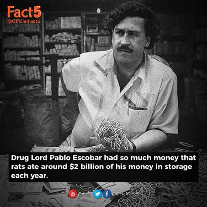 How much was Pablo Escobar worth?