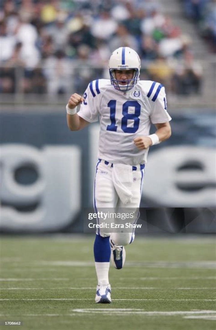 Indianapolis quarterback Peyton Manning receives fourth MVP award