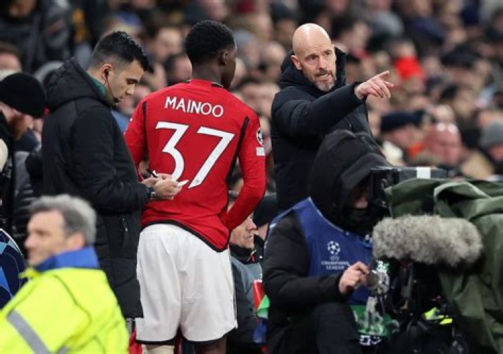 Kobbie Mainoo gives Ten Hag a conundrum to solve, as he beats &pound;105m