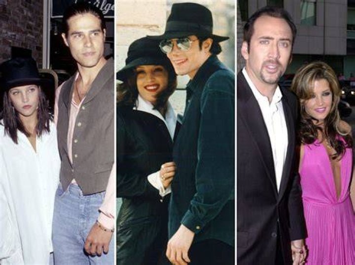 Lisa Marie Presley was engaged 5 times and married 4 times. Here is