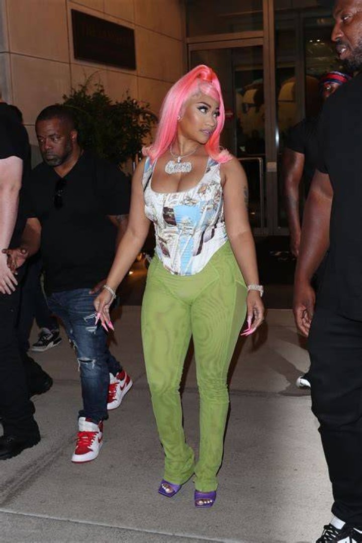 NICKI MINAJ Leaves Her Hotel in New York 08/29/2022 HawtCelebs