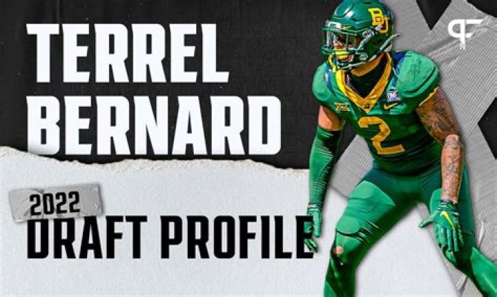 Terrel Bernard Stats, College, 40 Time, PFF, Jersey, Draft ABTC