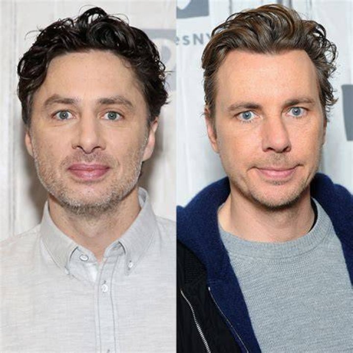 Zach Braff and Dax Shepard's 'deeply disturbing' face swap photo goes
